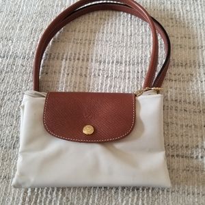 Longchamp Le Pilage White Bag